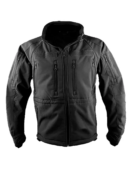 CHAQUETA TAD SOFT SHELL NEGRO XL