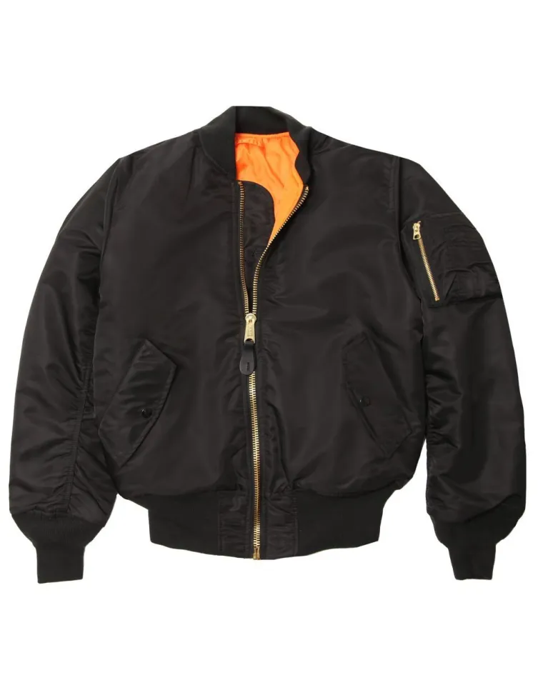 CAZADORA MA-1 ALPHA BLACK XXL