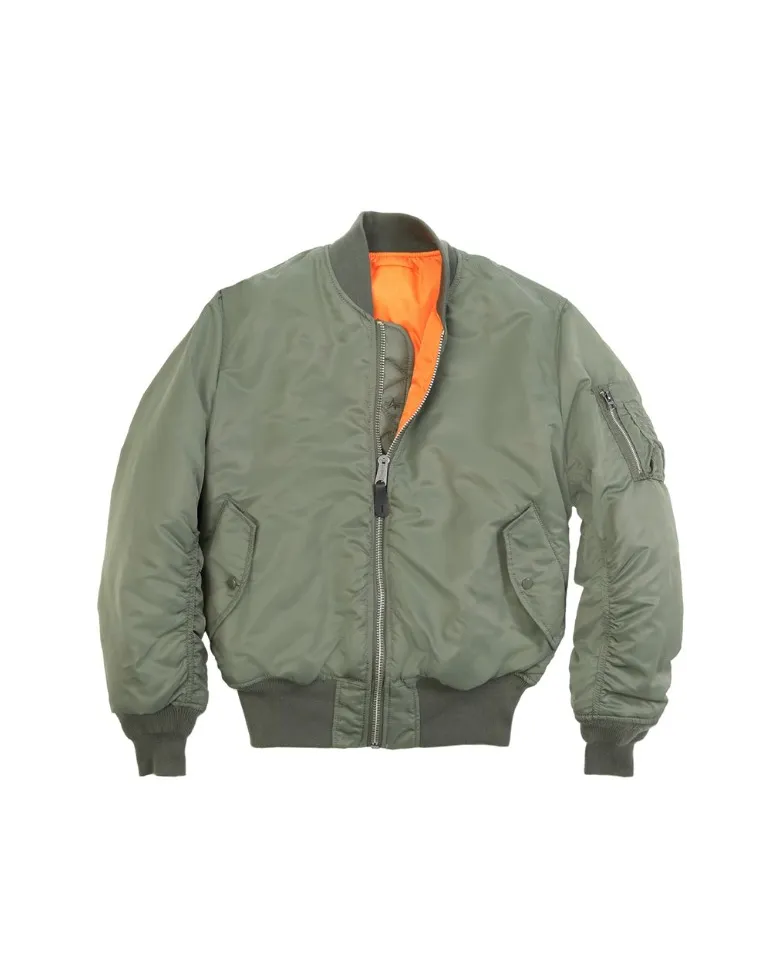 CAZADORA MA-1 ALPHA SAGE GREEN XXXL
