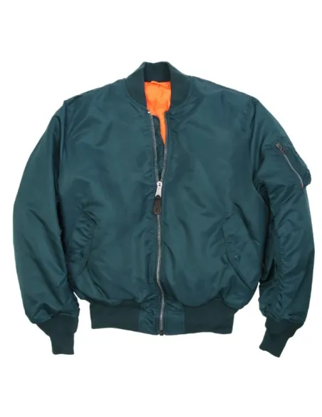 CAZADORA MA-1 ALPHA NAVY BLUE M