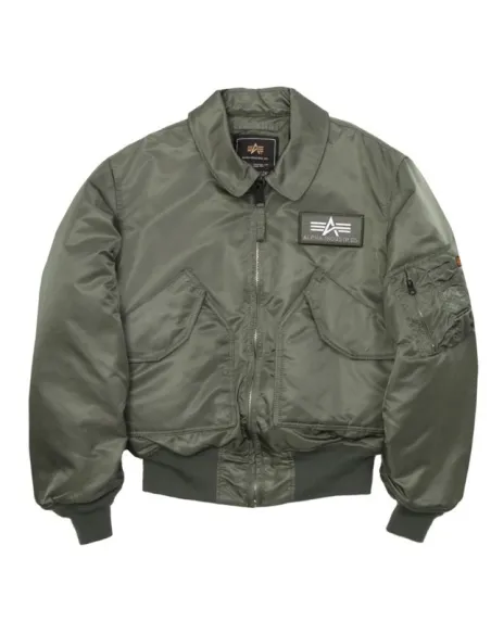CAZADORA CWU-45P ALPHA SAGE GREEN M