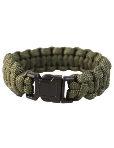 PULSERA PARACORD 22mm VERDE M