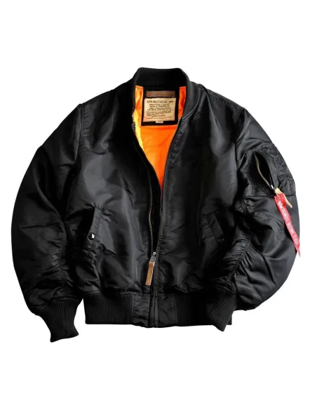 CAZADORA MA-1 VF59 ALPHA NEGRO XXL