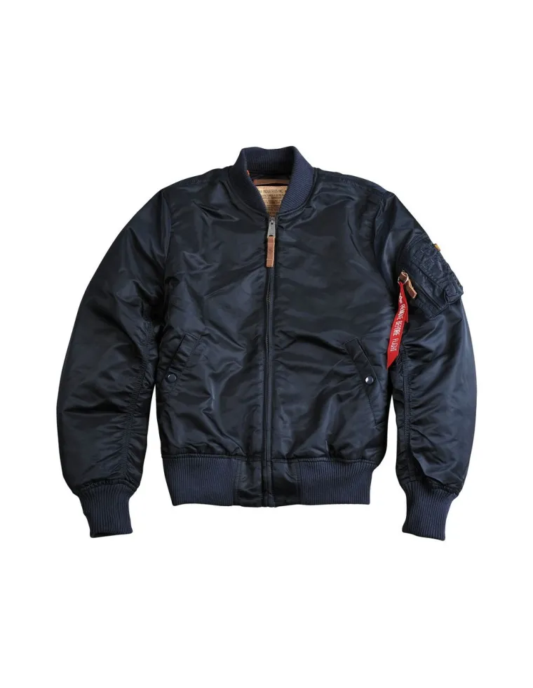 CAZADORA MA-1 VF59 ALPHA REP BLUE L