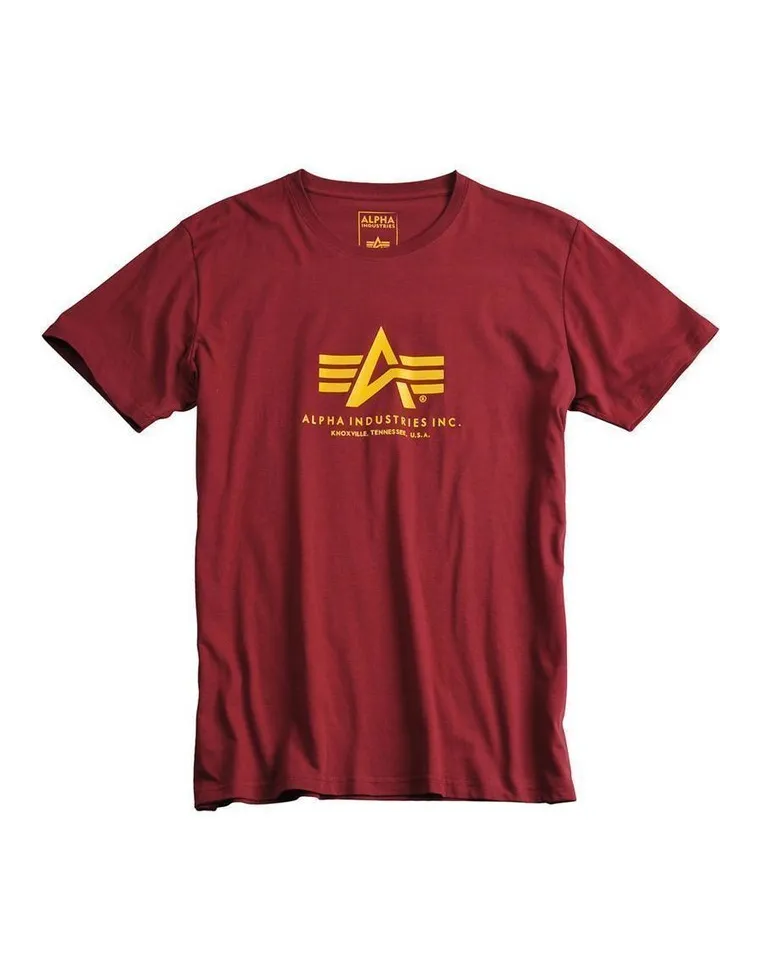 CAMISETA ALPHA BURDEOS L