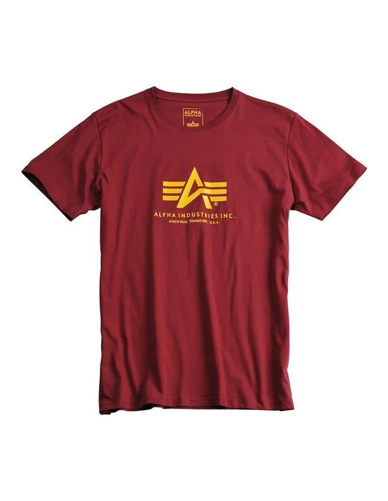 CAMISETA ALPHA BURDEOS XL