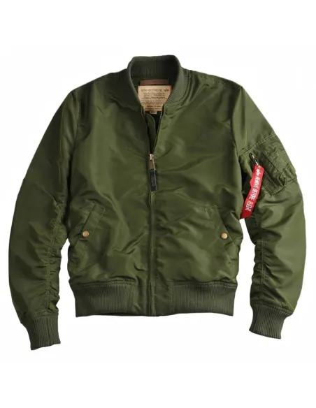CAZADORA ALPHA MA-1 TT VERDE XXL