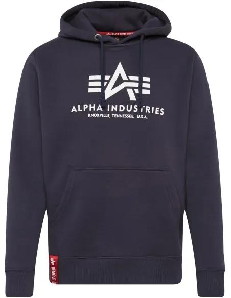 SUDADERA CAPUCHA ALPHA IND. AZUL S