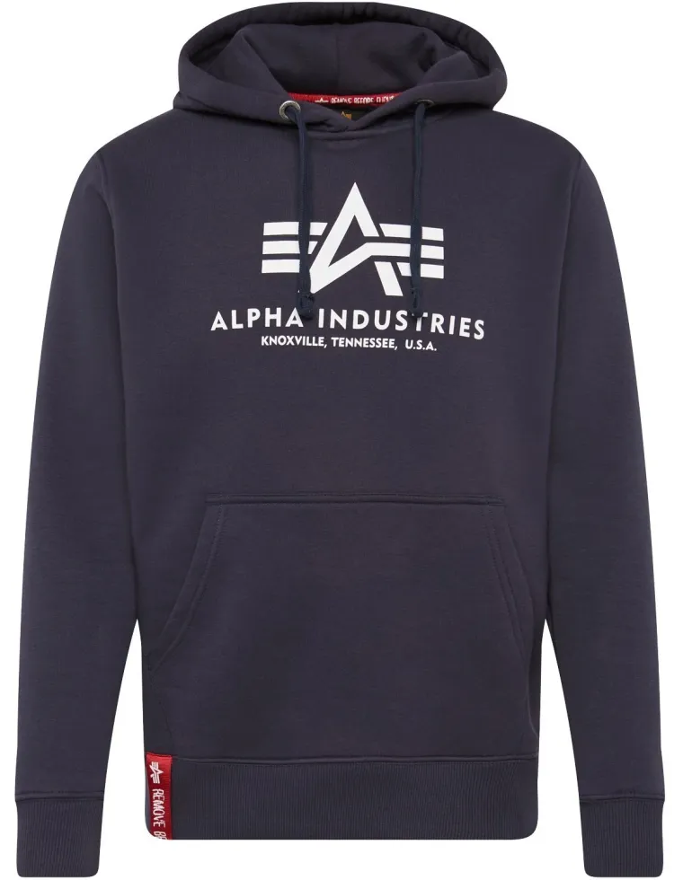 SUDADERA CAPUCHA ALPHA IND. AZUL L