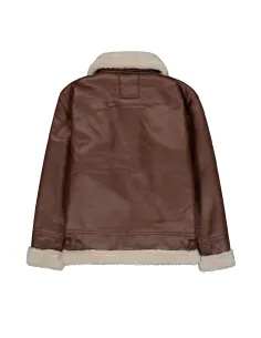 CAZADORA ALPHA IND. B3 FL MARRON 2