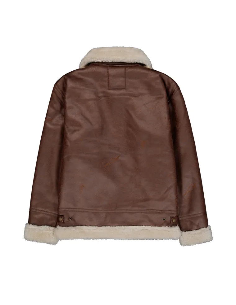 CAZADORA ALPHA IND. B3 FL MARRON