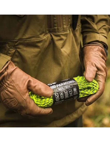 CUERDA PARACORD HELIKON TEX NEON GREEN