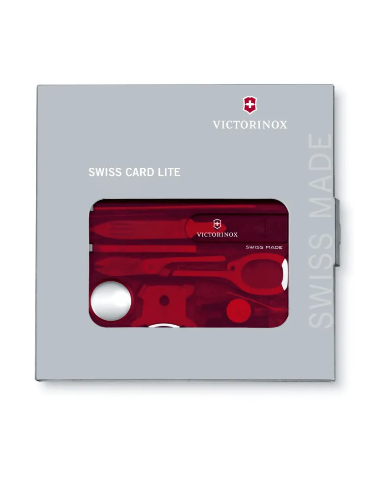 VICTORINOX SWISSCARD LITE ROJA