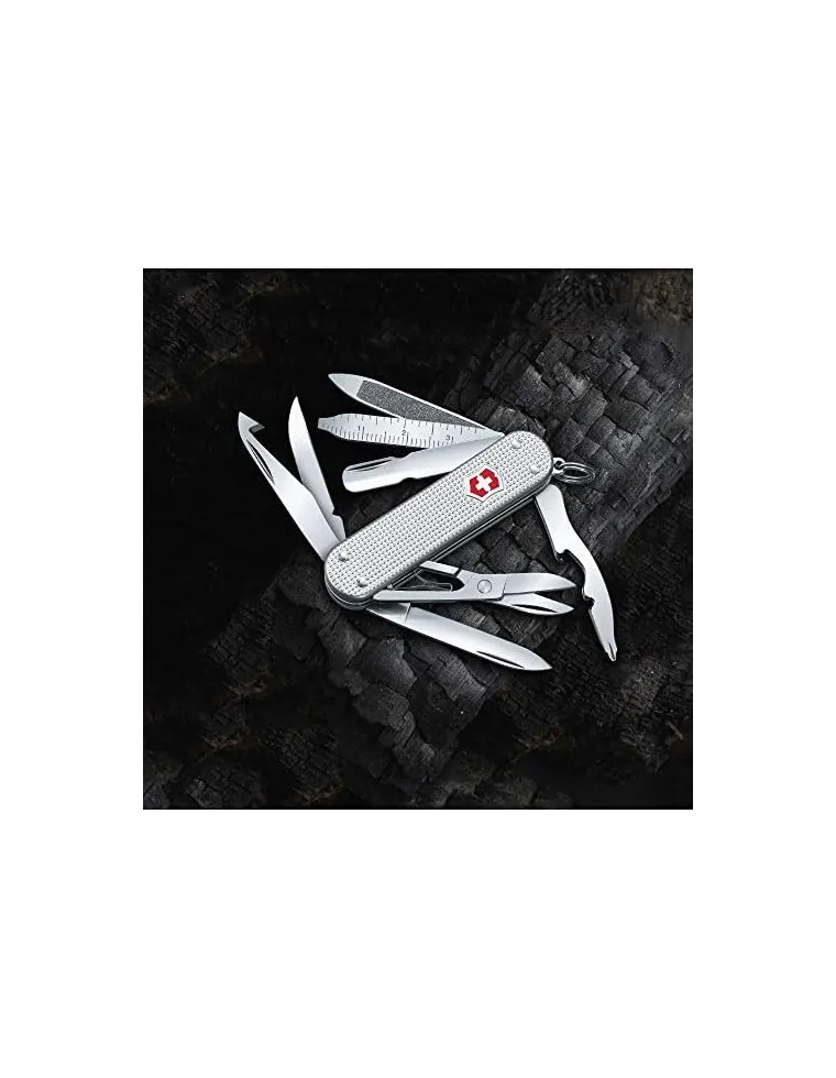 VICTORINOX MINICHAMP ALOX PLATA