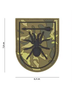 PARCHE 3D PVC SPECIAL FORCES ARAÑA VERDE