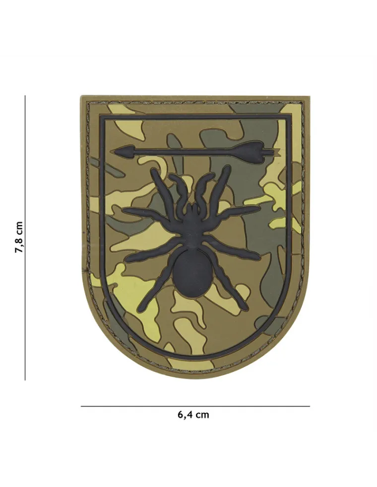 PARCHE 3D PVC SPECIAL FORCES ARAÑA VERDE