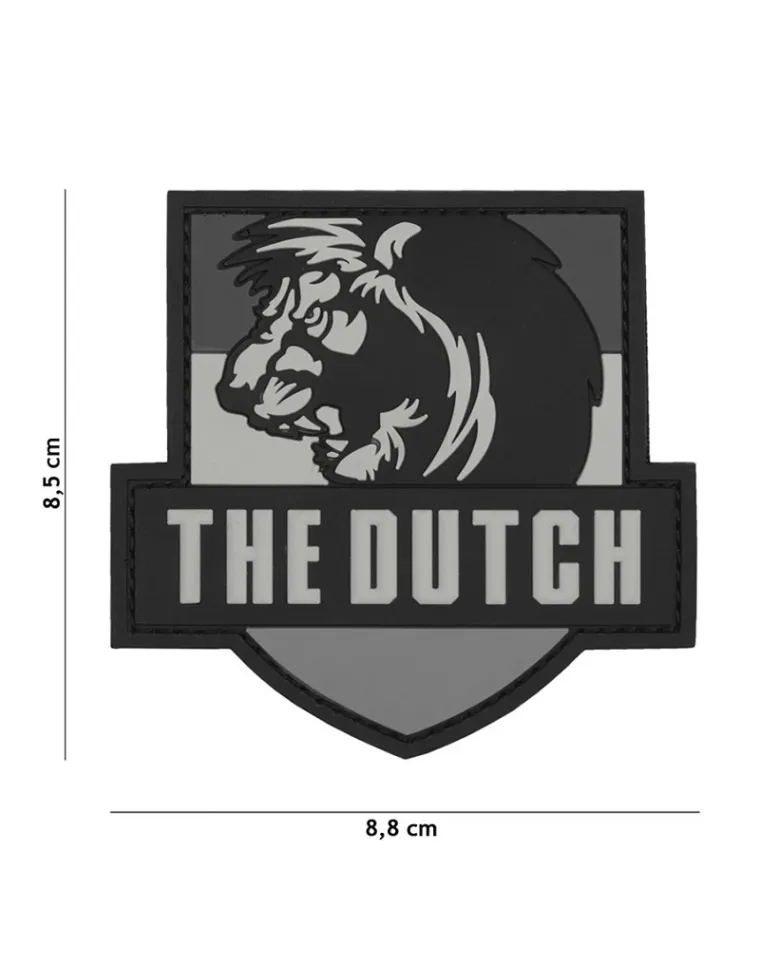 PARCHE 3D PVC THE DUTCH GRIS