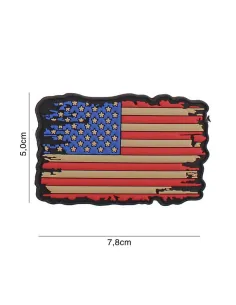 PARCHE 3D PVC USA VINTAGE