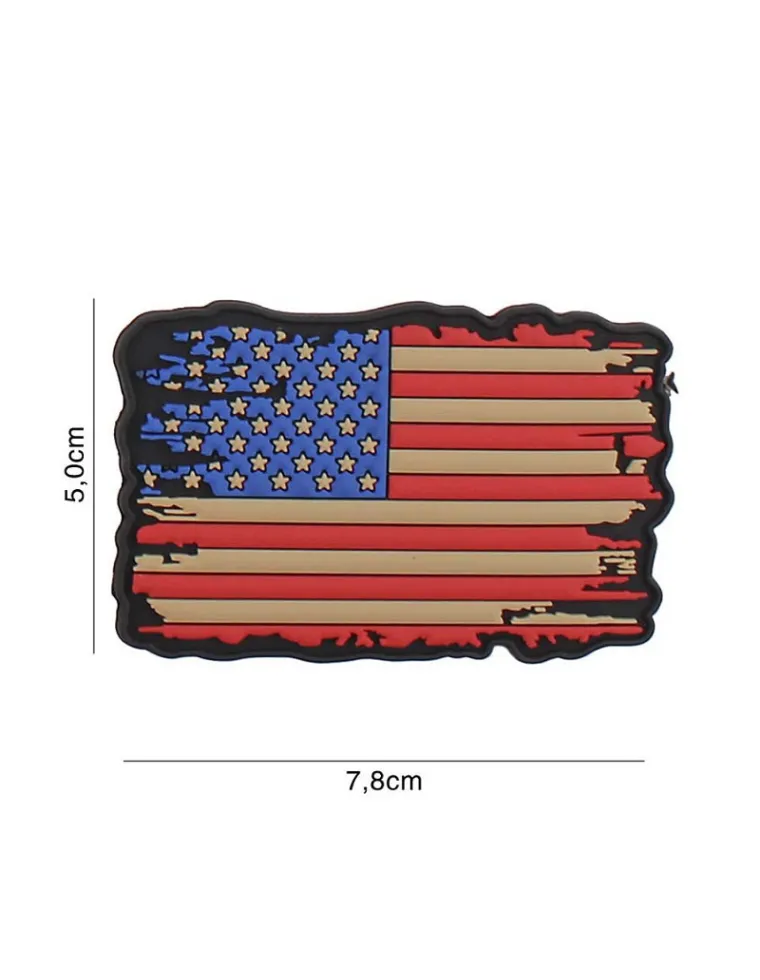 PARCHE 3D PVC USA VINTAGE
