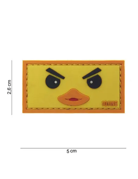PARCHE 3D PVC DUCKFACE AMARILLO