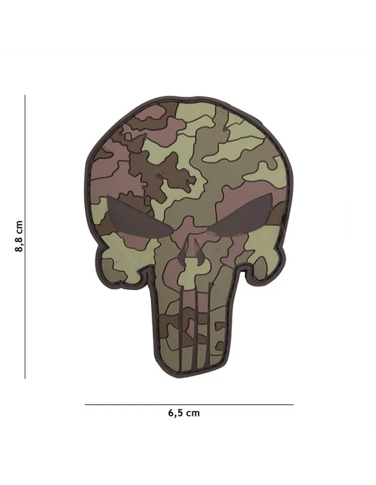 PARCHE 3D PVC PUNISHER ITALIANO CAMO