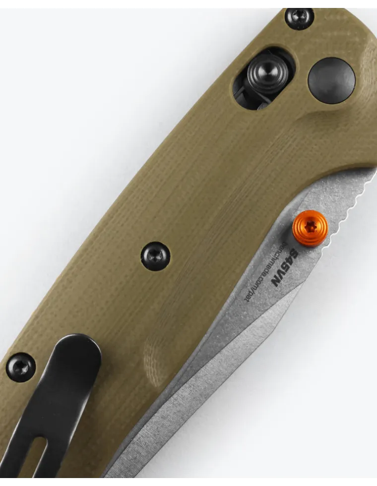 NAVAJA BENCHMADE TAGGEDOUT G10