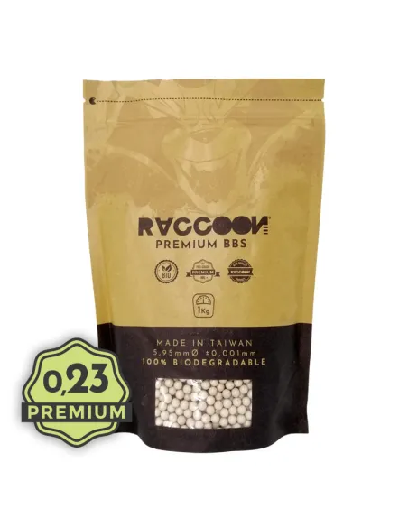 BOLAS RACCOON PREMIUM BIO 0,23