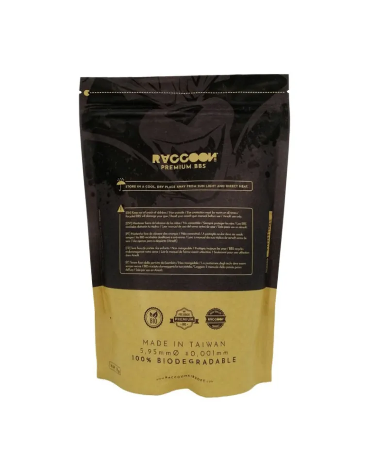 BOLAS RACCOON PREMIUM BIO 0,23