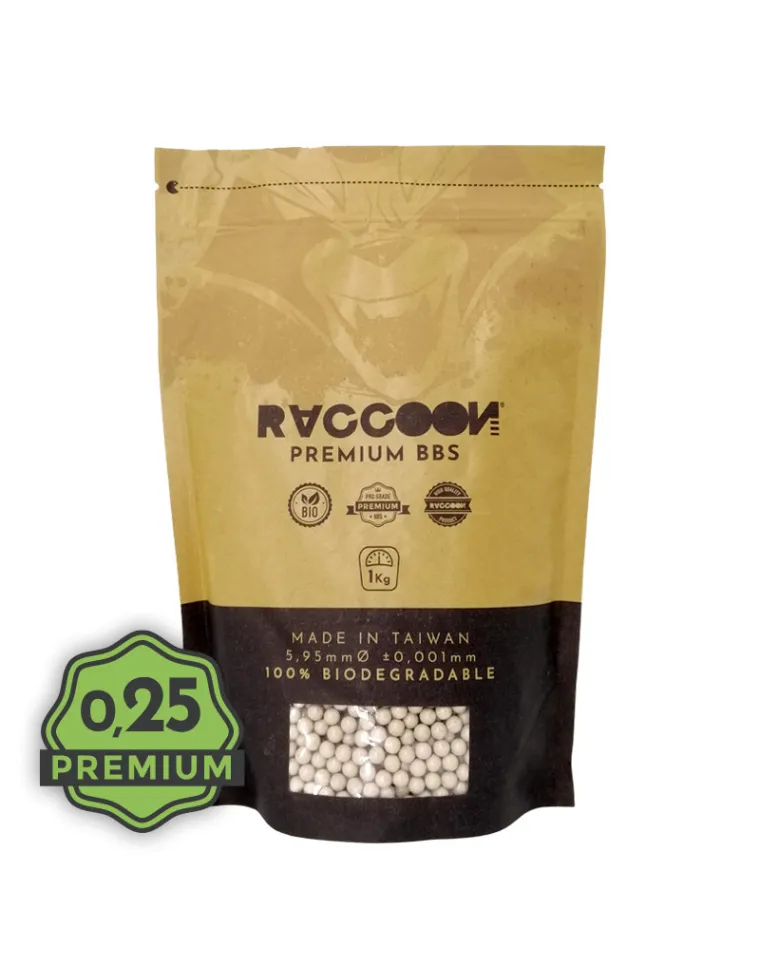 BOLAS RACCOON PREMIUM BIO 0,25