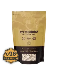 BOLAS RACCOON PREMIUM BIO 0,28