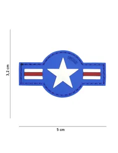PARCHE PVC AIR FORCE AZUL