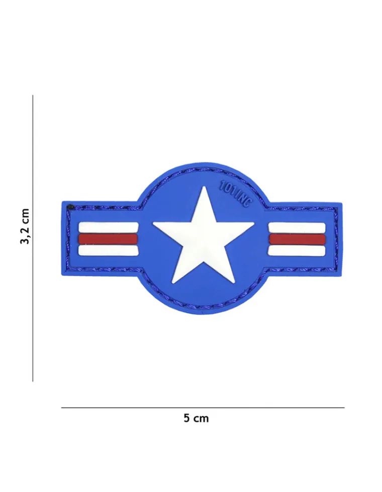 PARCHE PVC AIR FORCE AZUL