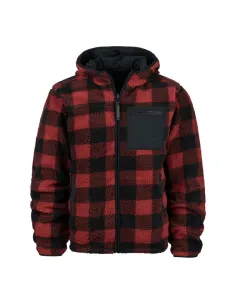 CHAQUETA SHERPA SOFTSHELL REVERSIBLE ROJA