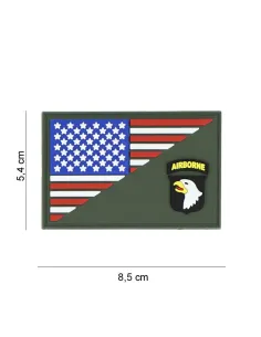 PARCHE 3D BANDERA HALF 19058