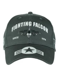 GORRA FOSTEX F-16 FALCON GRIS 2