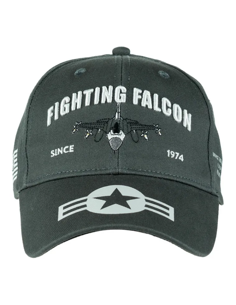 GORRA FOSTEX F-16 FALCON GRIS