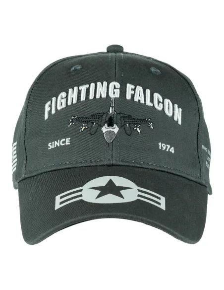 GORRA FOSTEX F-16 FALCON GRIS