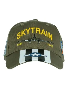 GORRA C-47 SKYTRAIN VERDE 2