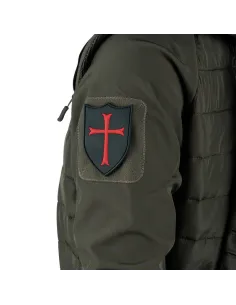 PARCHE 3D EL CRUZADO ROJO/NEGRO 10067 2