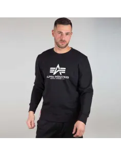 ALPHA IND SUDADERA NEGRA 2