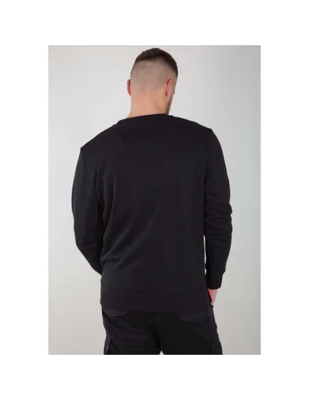 ALPHA IND SUDADERA NEGRA
