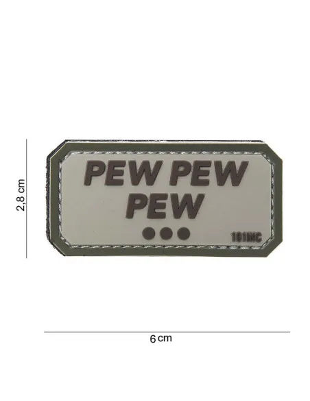 PARCHE PVC PEW PEW PEW ARENA