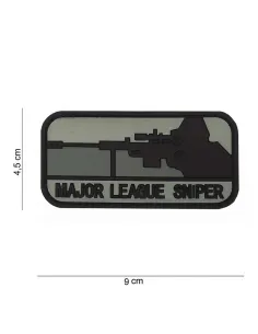 PARCHE PVC MAJOR LEAGUE SNIPER OSCURO