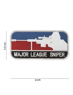 PARCHE PVC MAJOR LEAGUE SNIPER COLOR