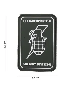 PARCHE PVC 101 INC HANDGRENADE