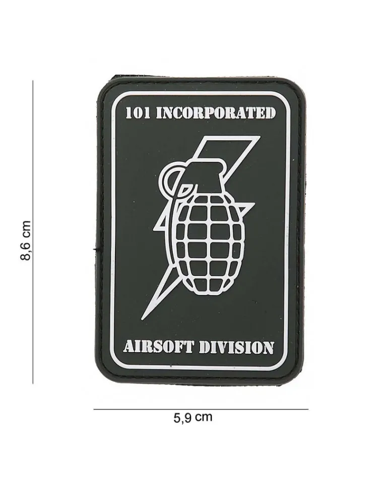 PARCHE PVC 101 INC HANDGRENADE