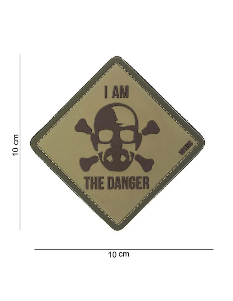 PARCHE PVC I AM THE DANGER TAN