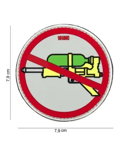 PARCHE PVC SUPER SOAKER ROJO