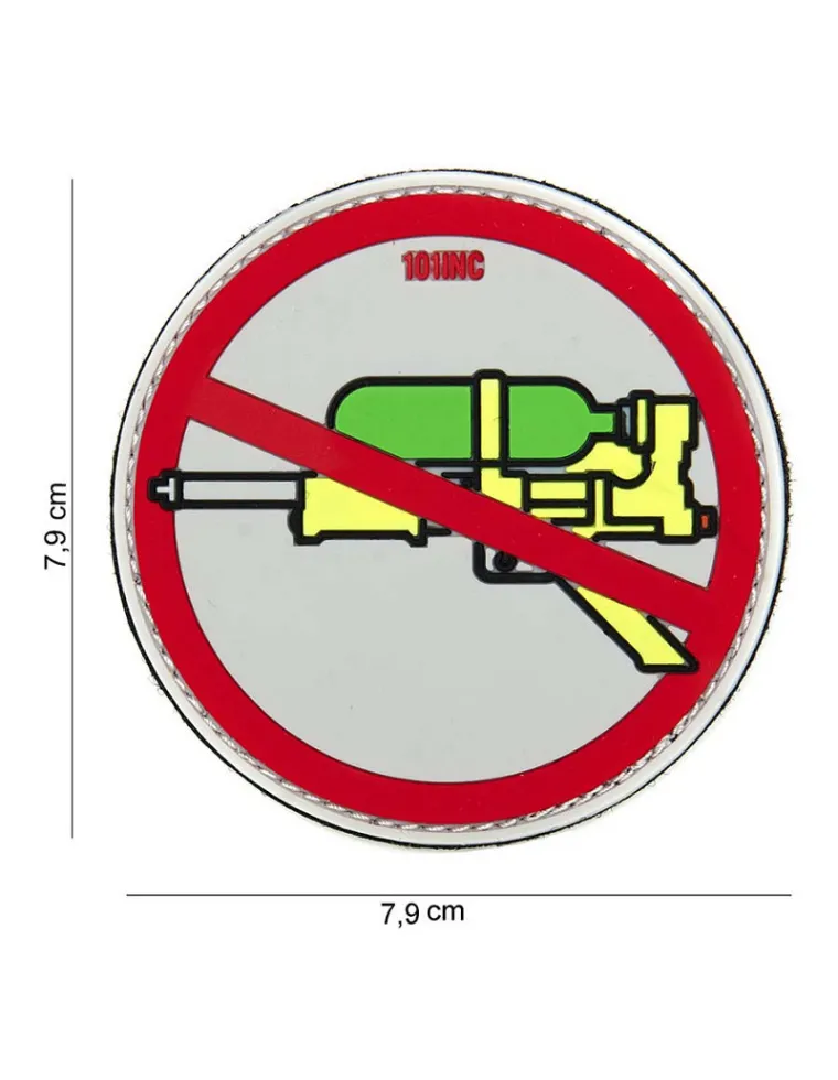 PARCHE PVC SUPER SOAKER ROJO