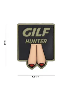 PARCHE PVC GILF HUNTER COYOTE